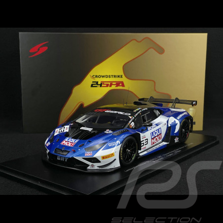 Lamborghini Huracan GT3 Evo2 n° 63 Vainqueur 24h Spa 2025 1/18 Spark 18SPA2025