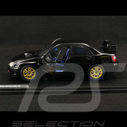 Subaru Impreza WRX STI 2004 Java Black Pearl 1/18 Solido S1812305