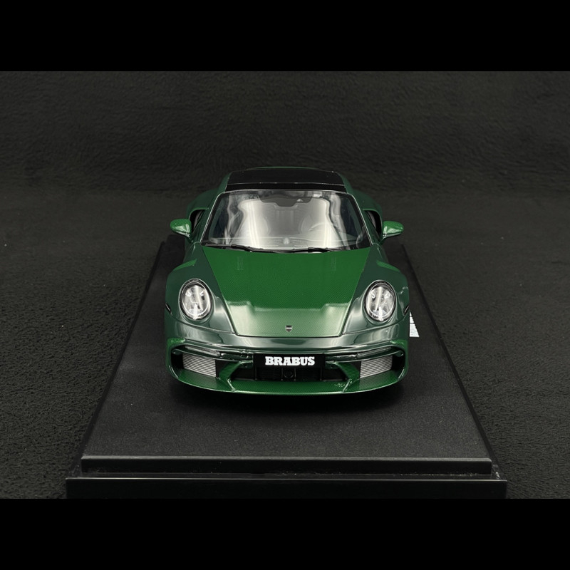 Porsche 911 Turbo S Brabus 900 Rocket-R 2024 Mean Green 1/18 GT