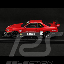 Nissan Skyline R34 GTR Liberty Walk LB-ER34 Super Silhouette 2020 Active Red / Black 1/18 GT Spirit GT570
