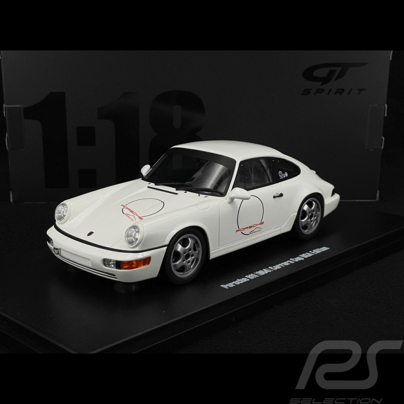Porsche 911 Type 964 Carrera Cup USA Edition 1992 Blanc Grand Prix 1/18 GT Spirit GT995