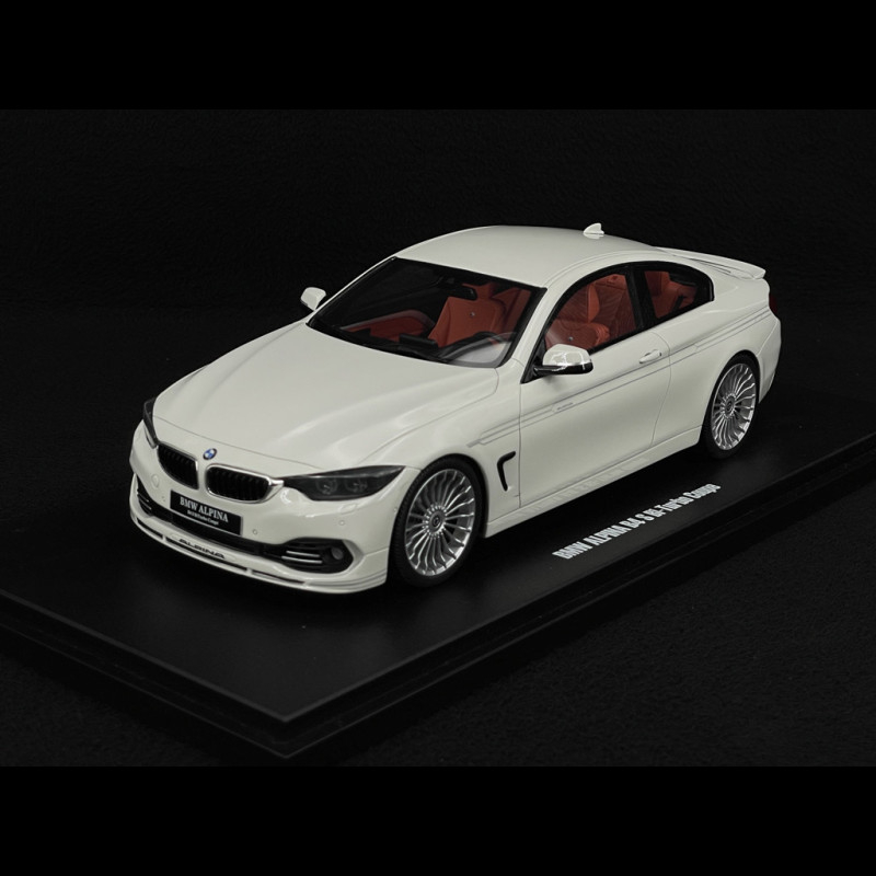 BMW Alpina B4 Bi-Turbo 2014 Alpine White 1/18 GT Spirit GT963