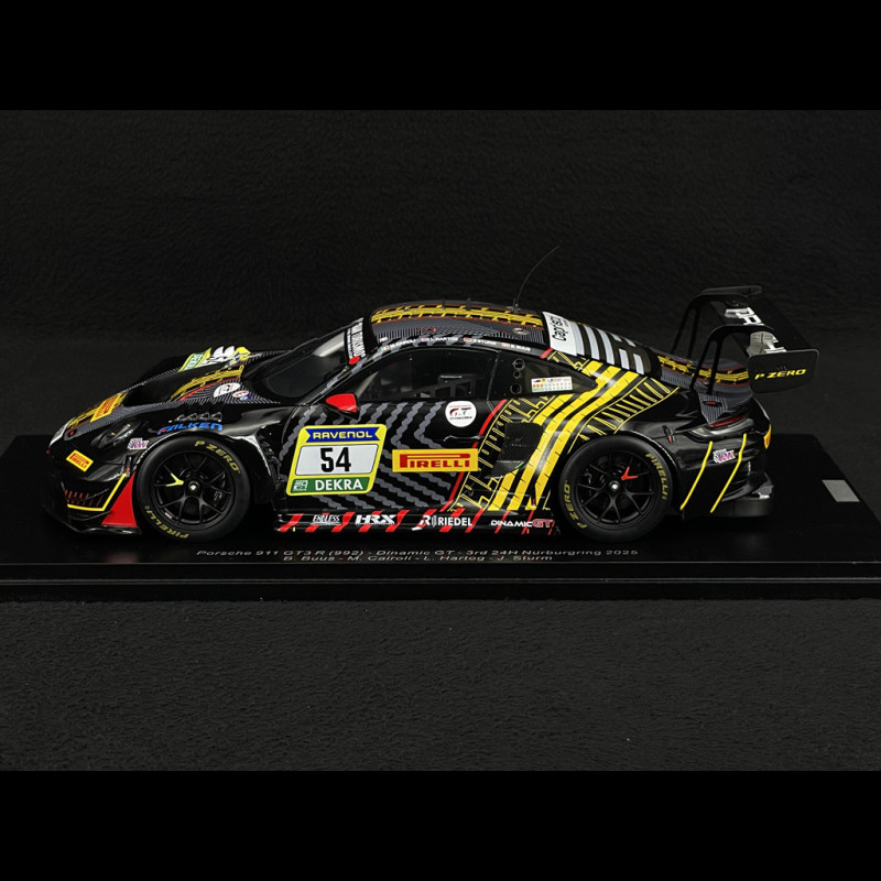 Porsche 911 GT3 R Type 992 n° 54 3rd 24h Nürburgring 2025 1/18