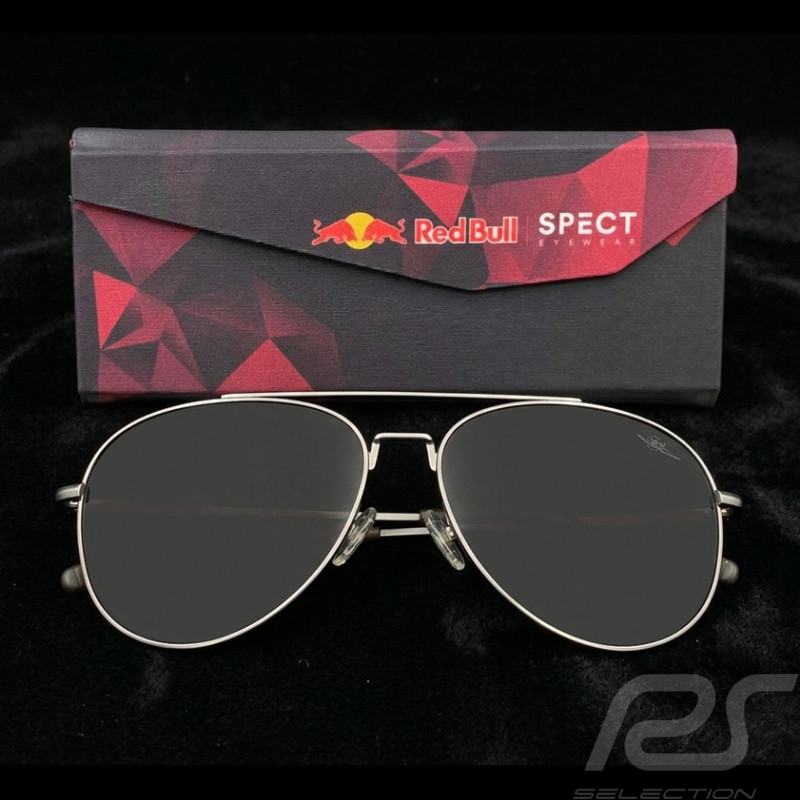 Lunettes de Soleil Red Bull X Spect Eyewear Monture Argentée / Verres Bruns Polarisés CORSAIR-003