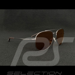 Red Bull Sonnenbrille X Spect Eyewear Silberner Rahmen / Braune Polarisierte Gläser CORSAIR-003