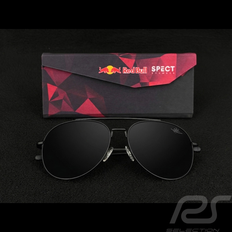 Red Bull Sunglasses X Spect Eyewear Matte Black Frame / Polarized Black Lenses CORSAIR-004