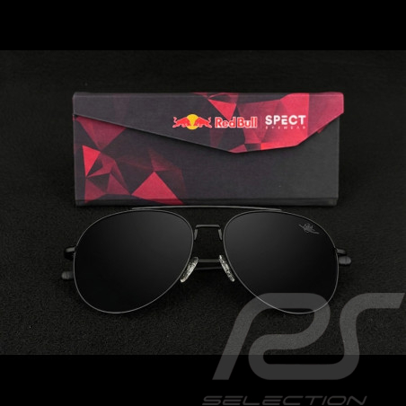Red Bull Sonnenbrille X Spect Eyewear Mattschwarzer Rahmen / Schwarze Polarisierte Gläser CORSAIR-004