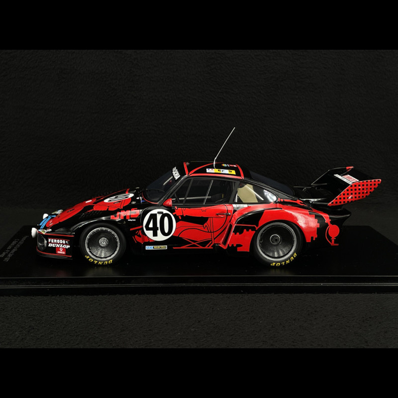 Porsche 935 n° 40 3rd 24h le Mans 1977 1/18 Spark 18S619