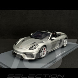 Porsche 718 Spyder RS 2023 Argent GT Metallique 1/18 Schuco 18U00013