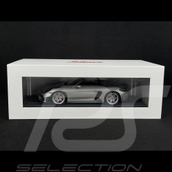 Porsche 718 Spyder RS 2023 Argent GT Metallique 1/18 Schuco 18U00013