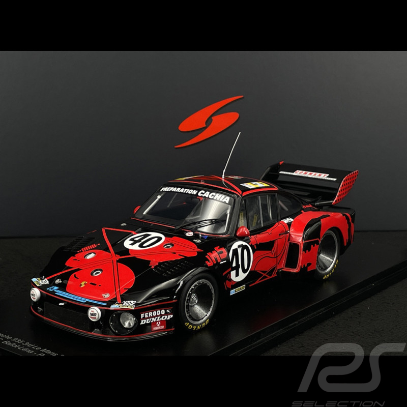 Porsche 935 n° 40 3rd 24h le Mans 1977 1/18 Spark 18S619
