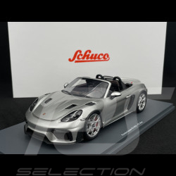 Porsche 718 Spyder RS 2023 GT Silver Metallic 1/18 Schuco 18U00013
