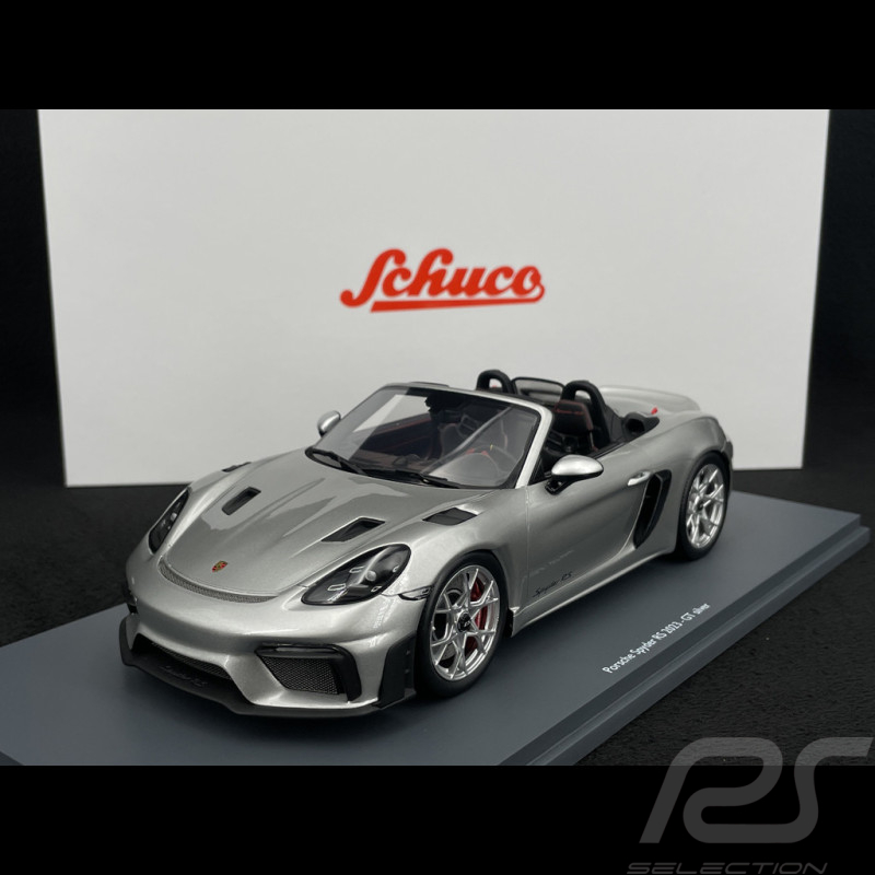 Porsche 718 Spyder RS 2023 GT Silber Metallic 1/18 Schuco 18U00013