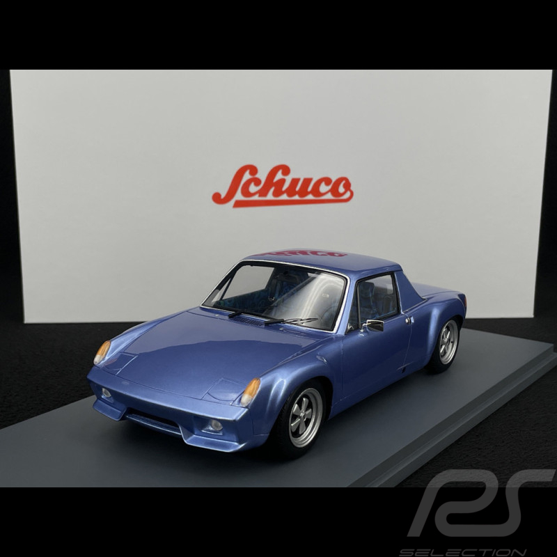 Porsche 916 1972 Blau 1/18 Schuco 18U00068