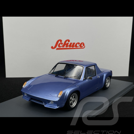 Porsche 916 1972 Blue 1/18 Schuco 18U00068