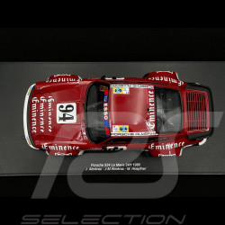 Porsche 934 n° 94 24h Le Mans 1980 1/18 Spark 18S867