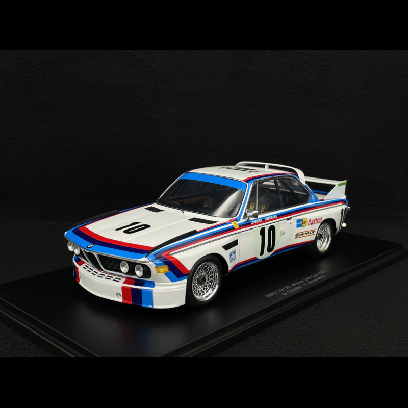 BMW 3.0 CSL n° 10 Winner 24h Spa 1973 1/18 Spark 18SPA1973
