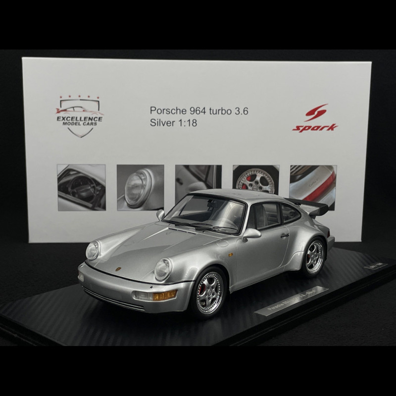 Porsche 911 Type 964 Turbo 3.6 1993 Silver Grey RS Selection x