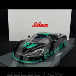 Rimac Nevera Time Attack 2023 Gris / Vert 1/18 Schuco 18U00084