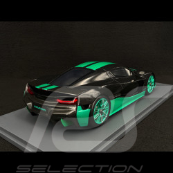 Rimac Nevera Time Attack 2023 Gris / Vert 1/18 Schuco 18U00084