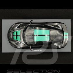 Rimac Nevera Time Attack 2023 Grey / Green 1/18 Schuco 18U00084