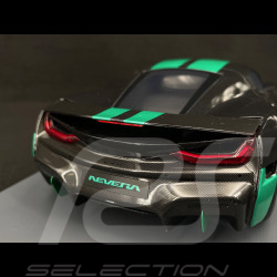 Rimac Nevera Time Attack 2023 Grau / Grün 1/18 Schuco 18U00084