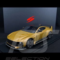Aston Martin Valiant 2024 Satin Gold Fernando Alonso 1/18 Spark 18S668