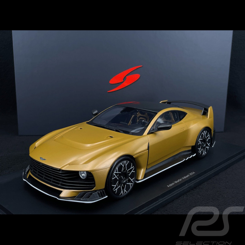 Aston Martin Valiant 2024 Satin Gold Fernando Alonso 1/18 Spark 18S668