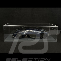 Aston Martin Valkyrie 2021 Navy Blue 1/18 Schuco 18U00067