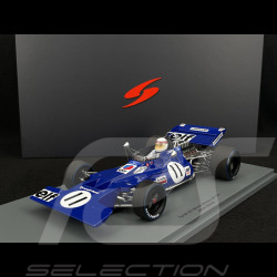 Jackie Stewart Tyrrell 003 n° 11 Sieger Monaco GP 1971 1/18 Spark 18S357