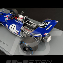 Jackie Stewart Tyrrell 003 n° 11 Winner Monaco GP 1971 1/18 Spark 18S357
