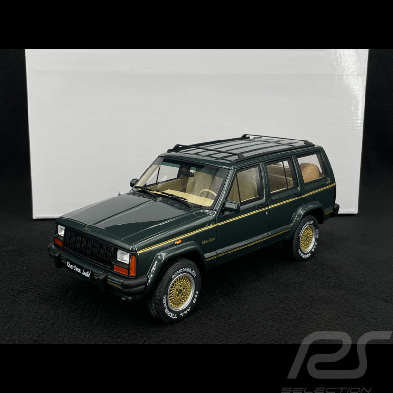 Jeep Cherokee XJ Limited 1995 Dunkles Jägergrün 1/18 Ottomobile OT1340