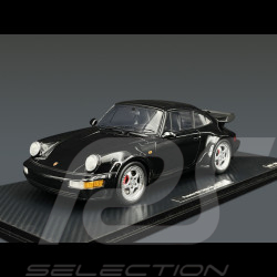 Porsche 911 Type 964 Turbo 3.6 1993 Black RS Selection x Spark 1/18 18RSF014