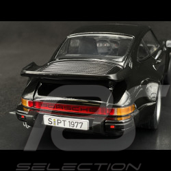 Porsche 911 Turbo 3.3 Type 930 1977 Black 1/18 KK Scale KKDC181443