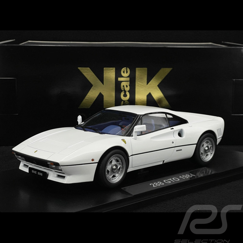 Ferrari 288 GTO 1984 White Chris Evans Top Gear 1/18 KK Scale KKDC180416