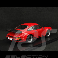 Porsche 911 Turbo 3.3 Type 930 1977 Rouge Indien 1/18 KK Scale KKDC181442