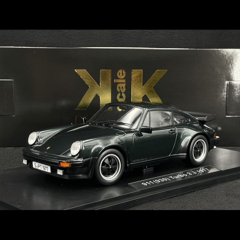 Porsche 911 Turbo 3.3 Type 930 1977 Oak Green 1/18 KK Scale KKDC181441