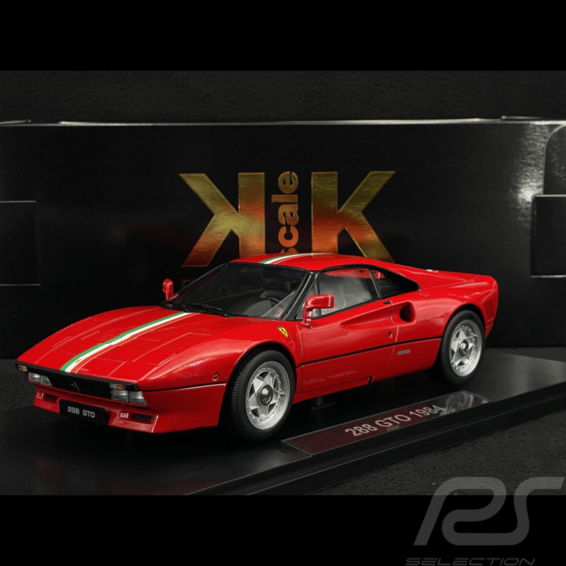 Ferrari 288 GTO Italia Design 1984 Rosso Corsa 1/18 KK Scale KKDC180415