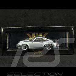 Porsche 911 Turbo 3.3 Type 930 1977 Silver Grey 1/18 KK Scale KKDC181444