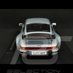 Porsche 911 Turbo 3.3 Type 930 1977 Silver Grey 1/18 KK Scale KKDC181444