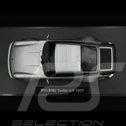 Porsche 911 Turbo 3.3 Type 930 1977 Gris Argent  1/18 KK Scale KKDC181444