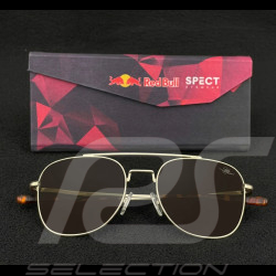 Red Bull Sonnenbrille X Spect Eyewear Goldrahmen / Grüne Polarisierte Gläser LIGHTNING-001