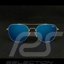 Red Bull Sonnenbrille X Spect Eyewear Silberner Rahmen / Blaue Polarisierte Gläser LIGHTNING-002