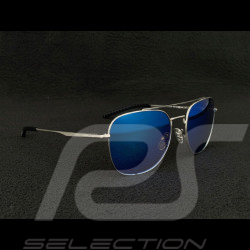 Lunettes de Soleil Red Bull X Spect Eyewear Monture Argentée / Verres Bleus Polarisés LIGHTNING-002