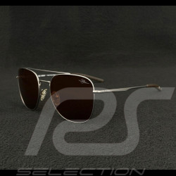 Lunettes de Soleil Red Bull X Spect Eyewear Monture Argentée / Verres Bruns Polarisés LIGHTNING-003