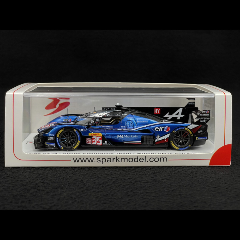 Alpine A424 n° 35 Winner 6h Fuji 2025 WEC 1/43 Spark SJ200