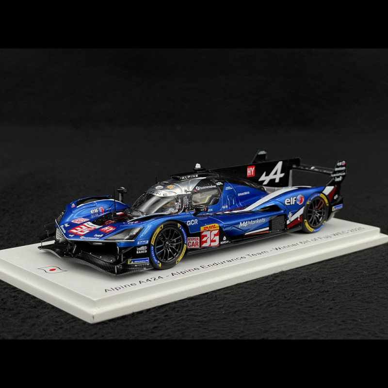 Alpine A424 n° 35 Winner 6h Fuji 2025 WEC 1/43 Spark SJ200