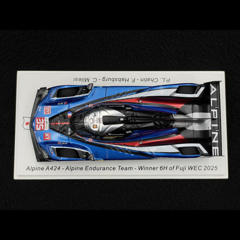 Alpine A424 n° 35 Winner 6h Fuji 2025 WEC 1/43 Spark SJ200