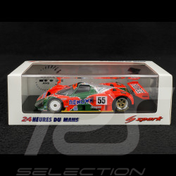 Mazda 787B n° 55 Vainqueur 24h Le Mans 1991 1/43 Spark 43LM91