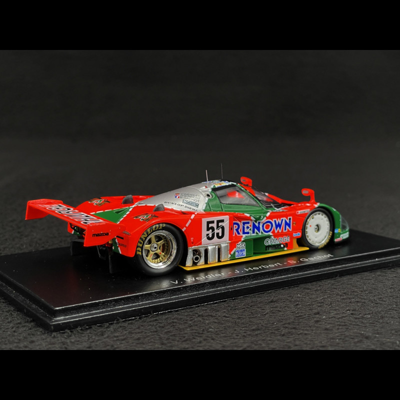 Mazda 787B n° 55 Winner 24h Le Mans 1991 1/43 Spark 43LM91